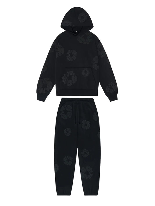 Denim Tears Tracksuits ( Black Monochrome)