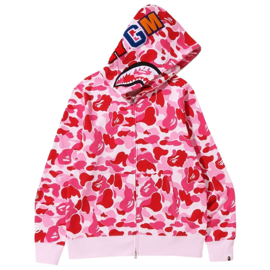 Bape Zip-up Hoodie (Pink)