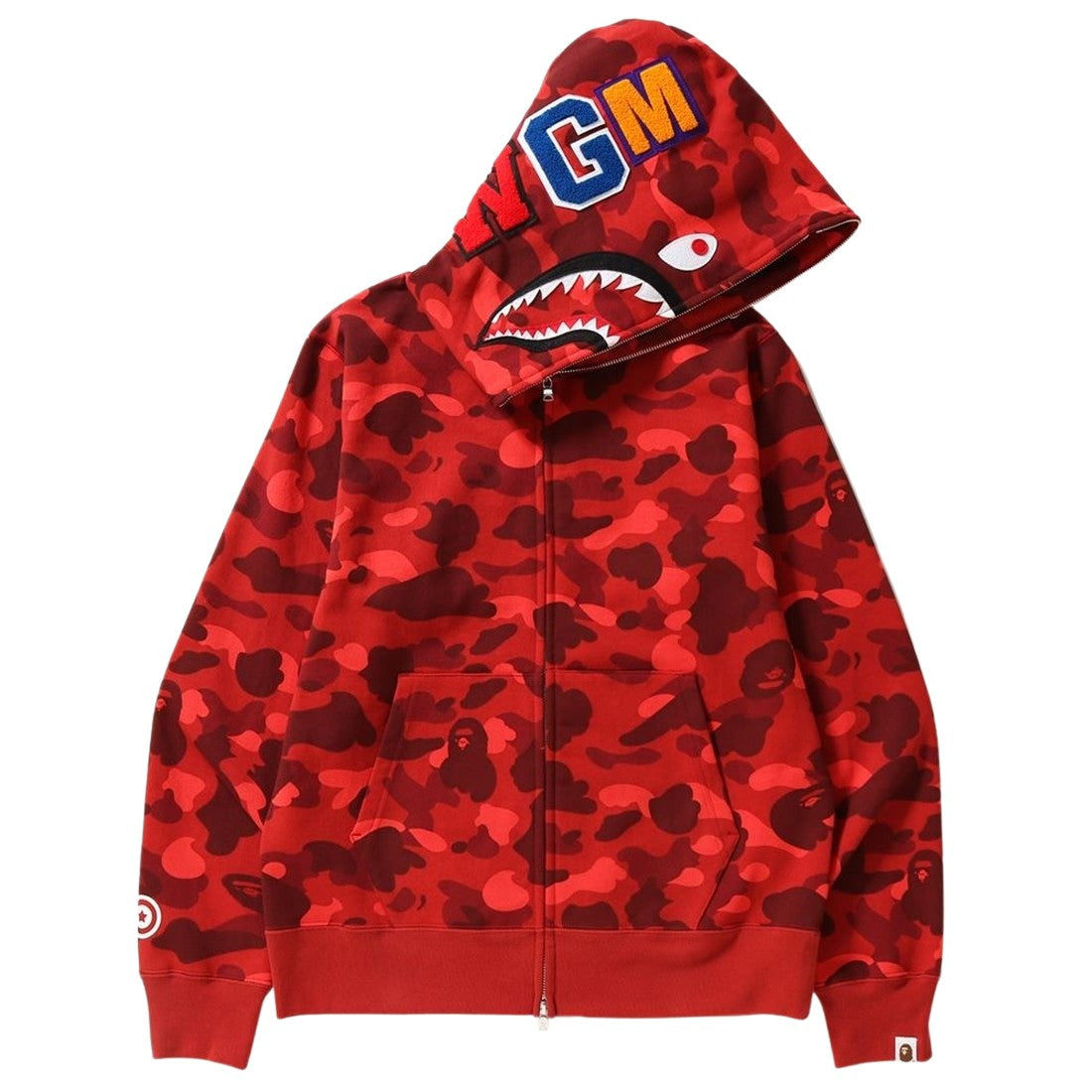 Bape Zip-up Hoodie (Red)